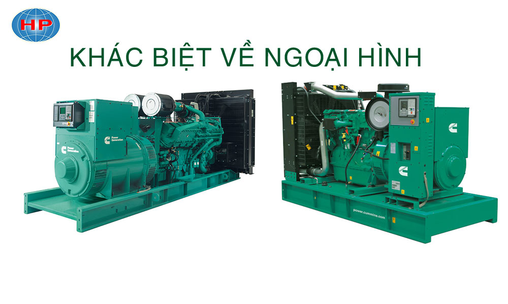 Khác biệt về ngoại hình