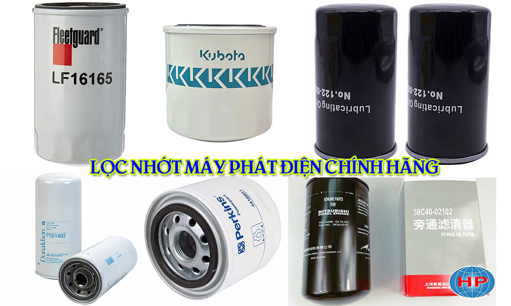 Lọc nhớt máy phát điện