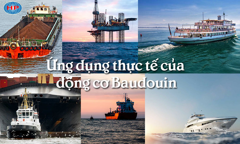 Ứng dụng thực tế của động cơ Baudouin