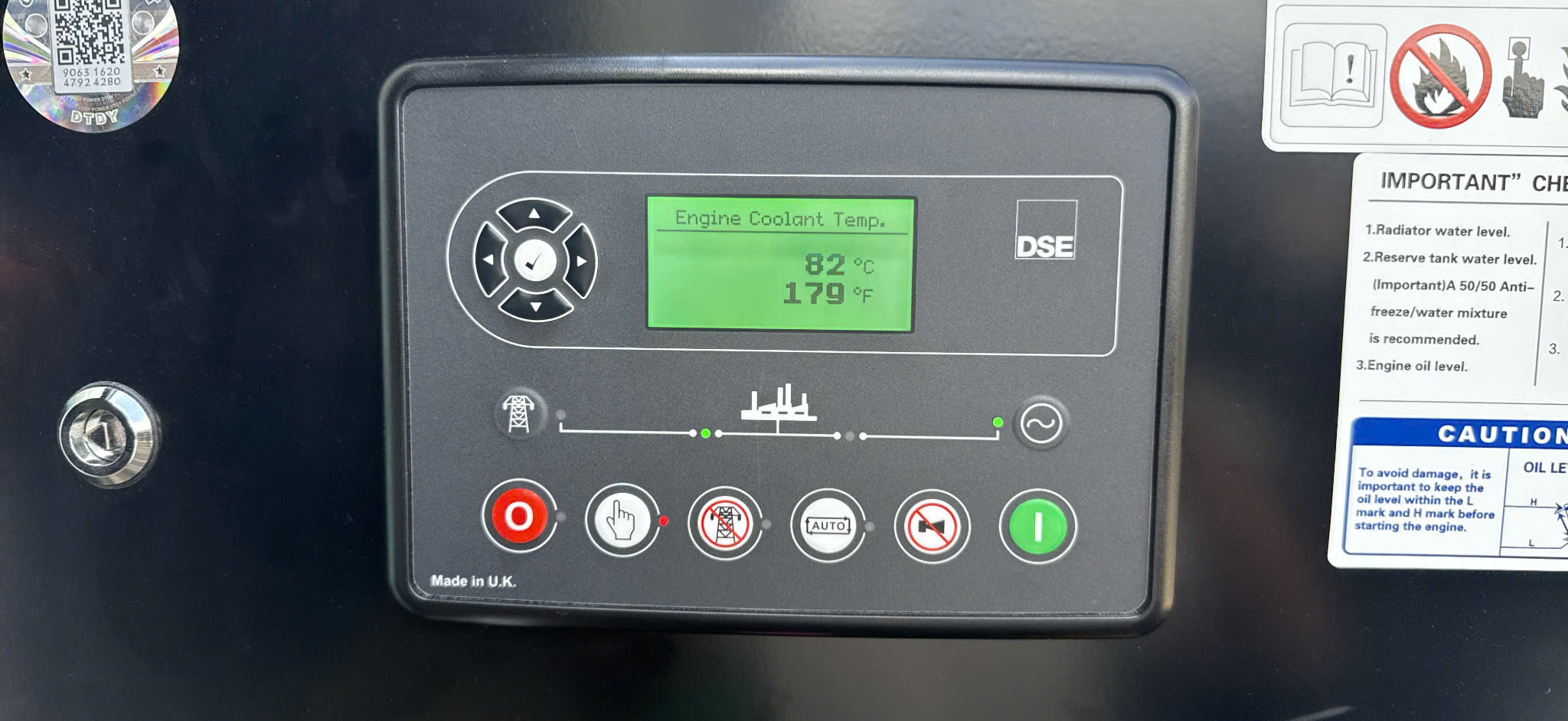 Quy trình vận hành máy phát điện Cummins ở chế độ bằng tay (MANUAL)