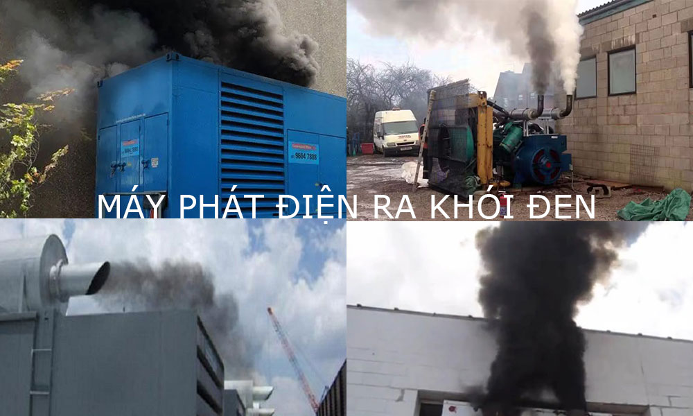 Máy phát điện thải khói đen