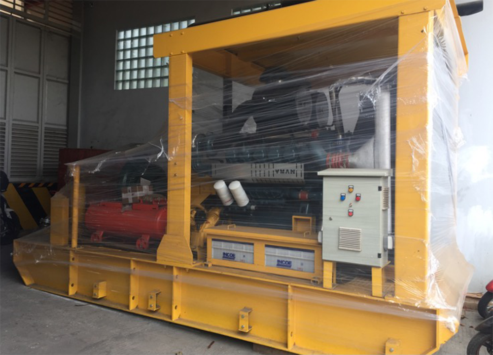 Hệ thống khung bệ và giảm rung (Base Frame & Anti-Vibration System)