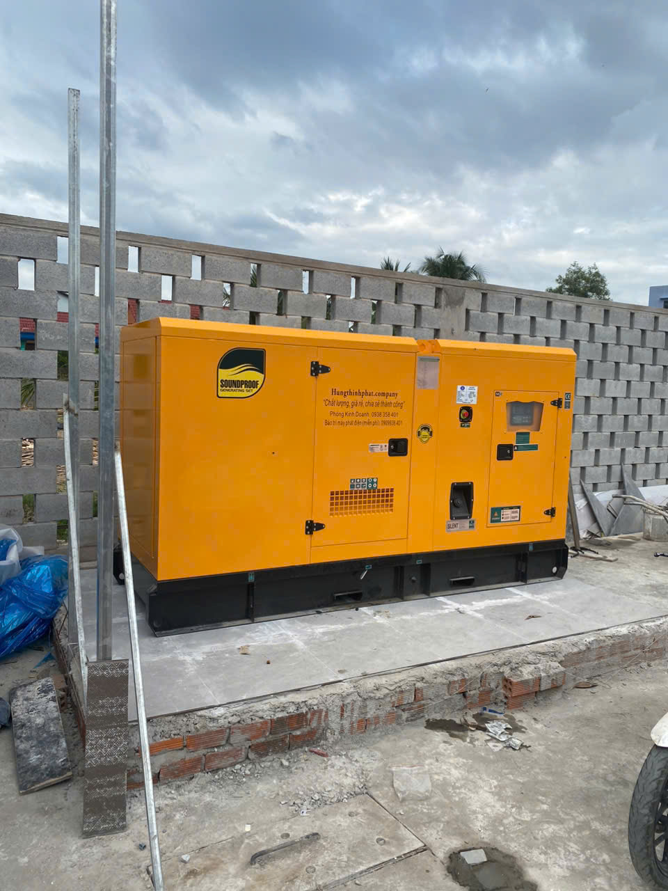 Dự án bàn giao máy phát điện Ricardo 165 kVA