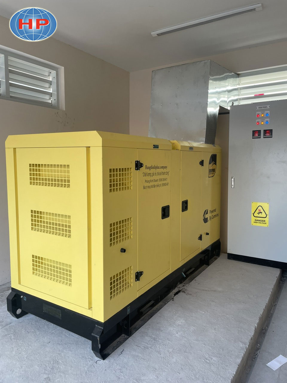 máy phát điện Cummins 110kVA cho Trường Tiểu Học Hàn Thuyên - Hình 2