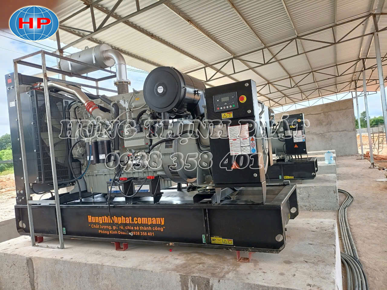 máy phát điện Perkins vận hành ổn định tiết kiệm chi phí cho nhà hàng