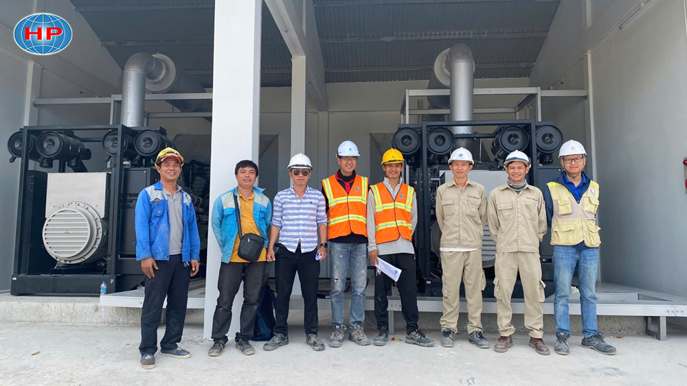 máy phát điện cho quán cà phê chạy êm chống ồn