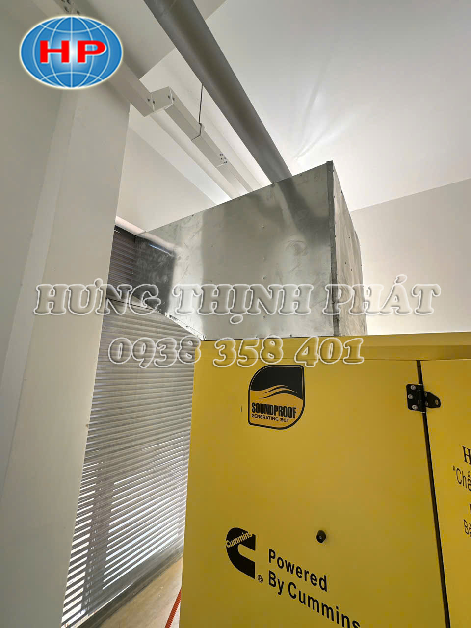 bàn giao máy phát điện Cummins 220kVA khách sạn