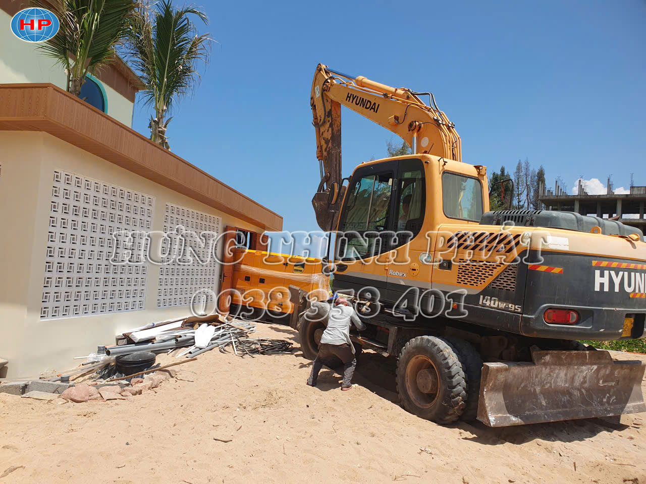 lắp đặt máy phát điện Ricardo 150kVA tại beach club