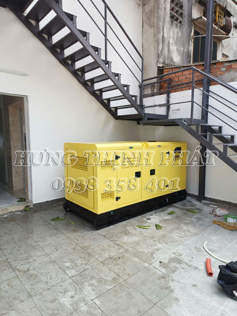máy phát điện Cummins 125kVA tòa nhà 35 Ung Văn Khiêm Bình Thạnh