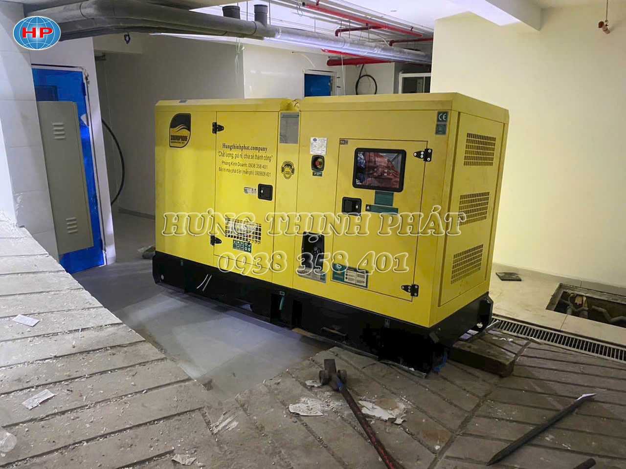 máy phát điện Cummins 200kVA tòa nhà văn phòng 52 Út Tịch