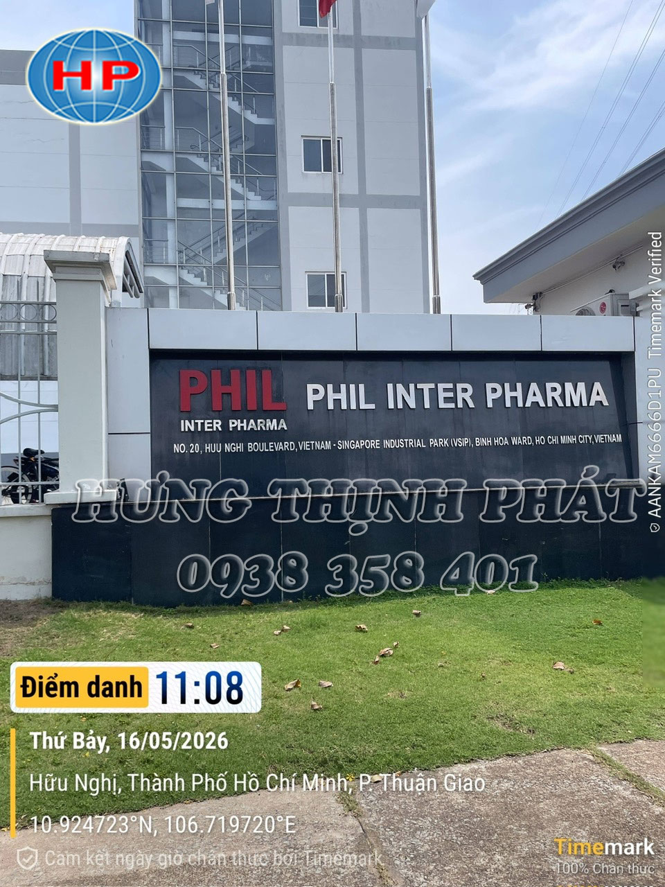 máy phát điện Cummins 350kVA Công ty Phil Inter Pharma