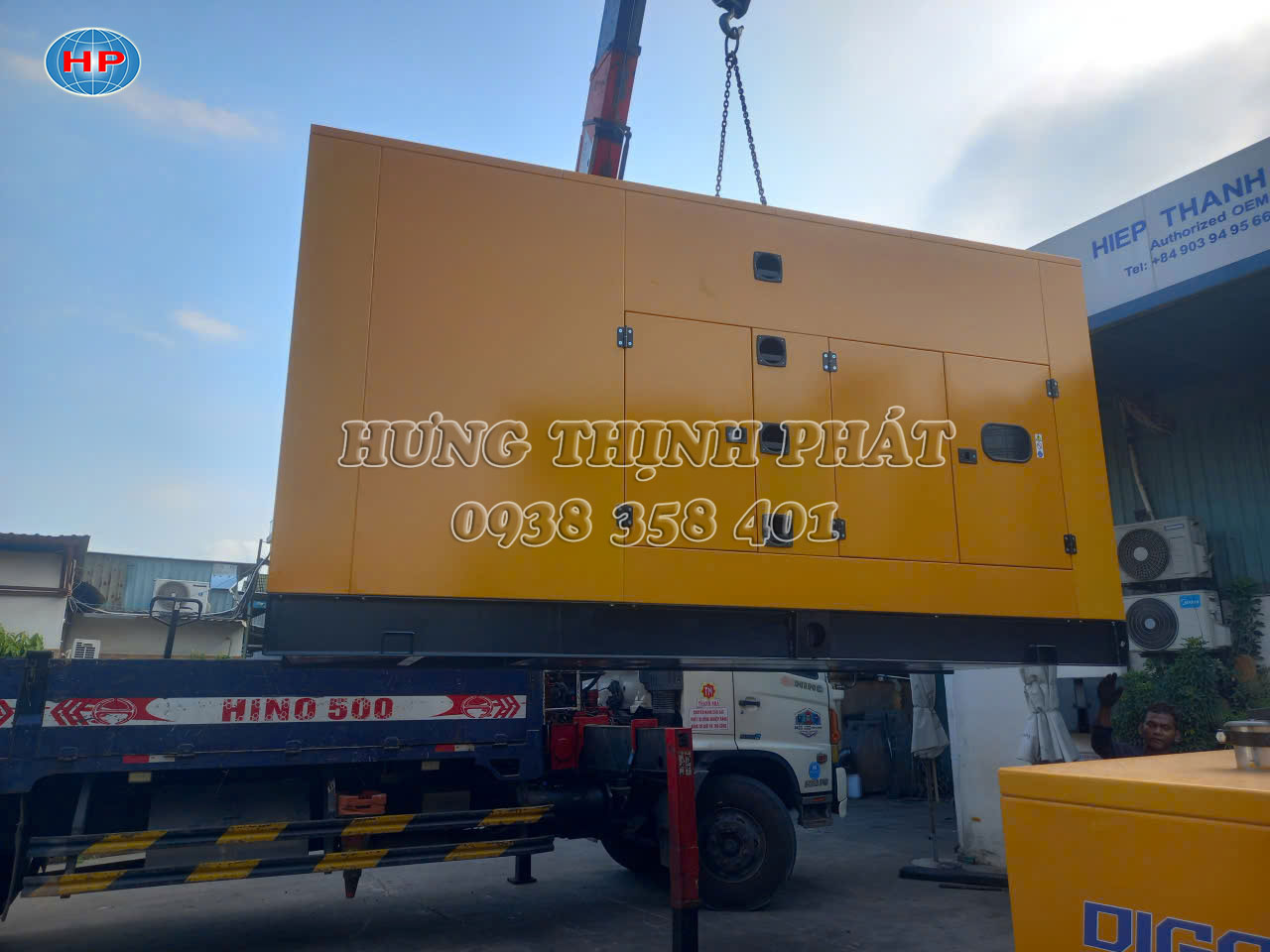 máy phát điện Cummins 550kVA Nhà máy Bia Heineken TPHCM