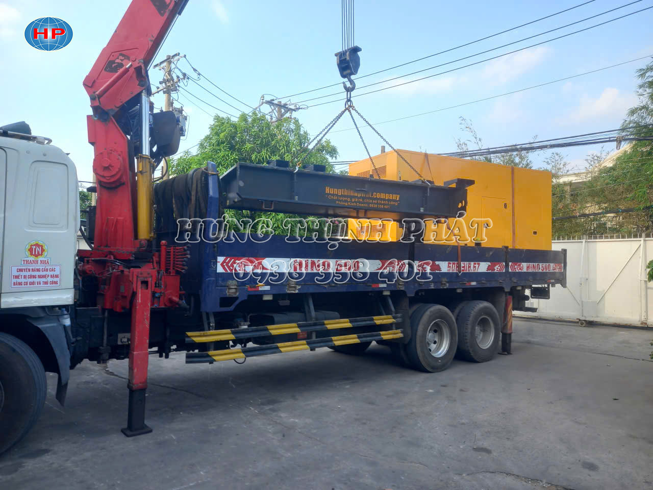 lắp đặt máy phát điện Cummins 550kVA cho nhà máy Heineken