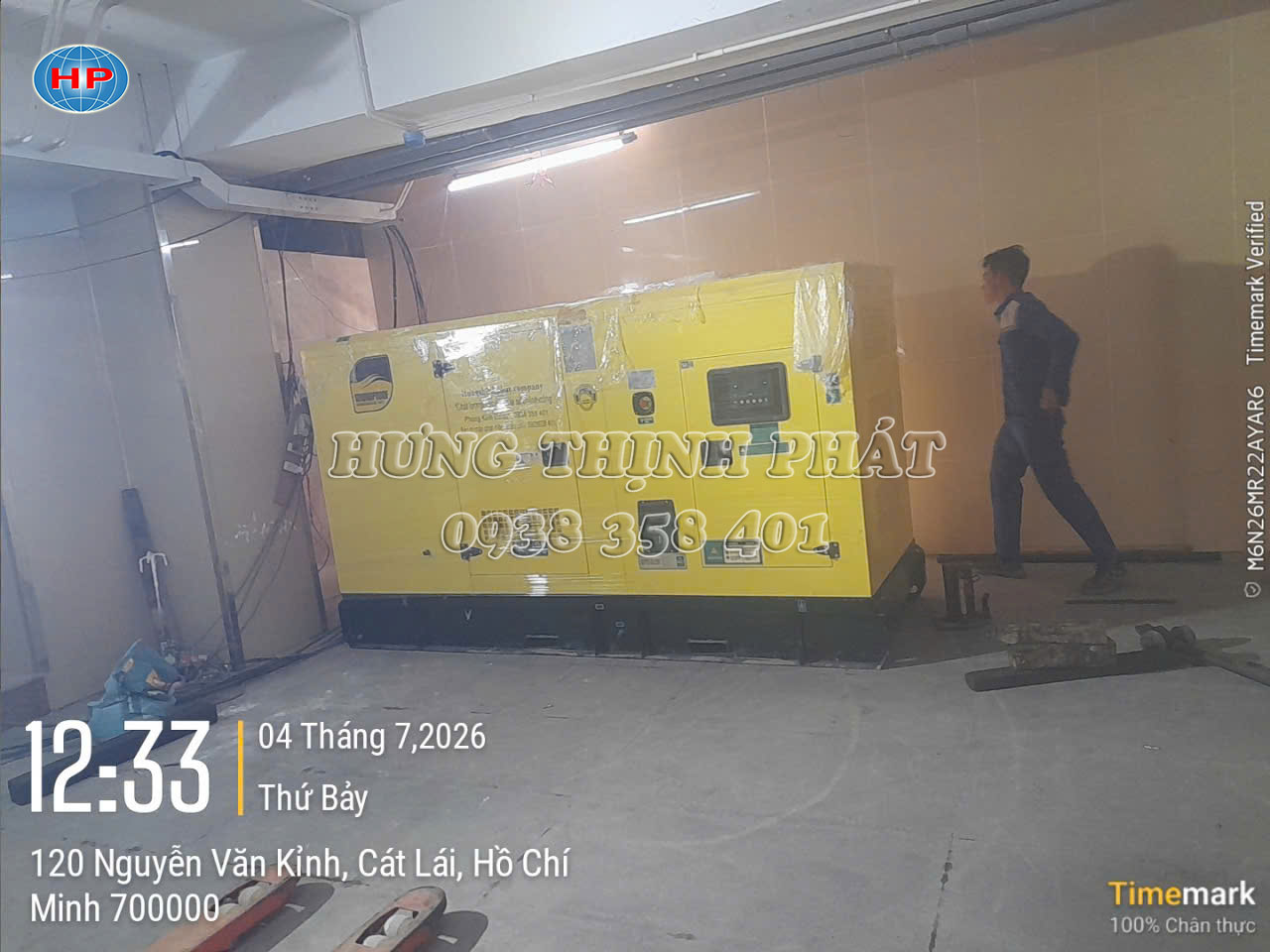 vận chuyển máy phát điện Cummins 165kVA đến công trình Vân Nam