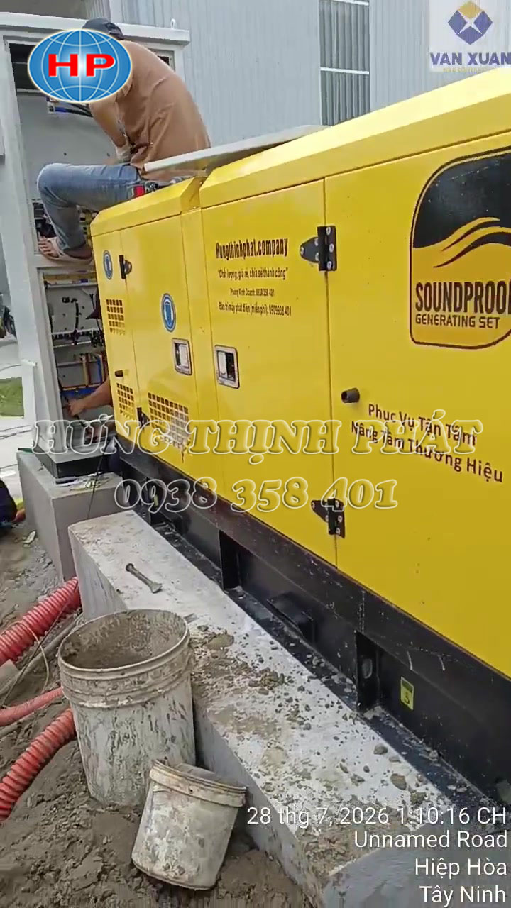 Máy phát điện Ricardo tại Công ty Tường Duệ